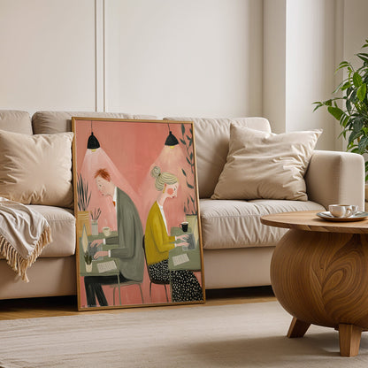 Canvas Art  in a Lifestyle Setting