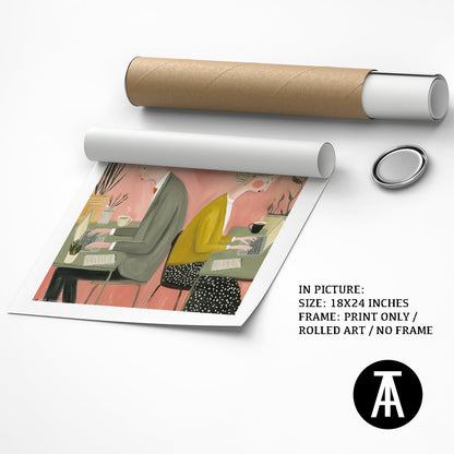 Artwork as Print Only or Rolled Art