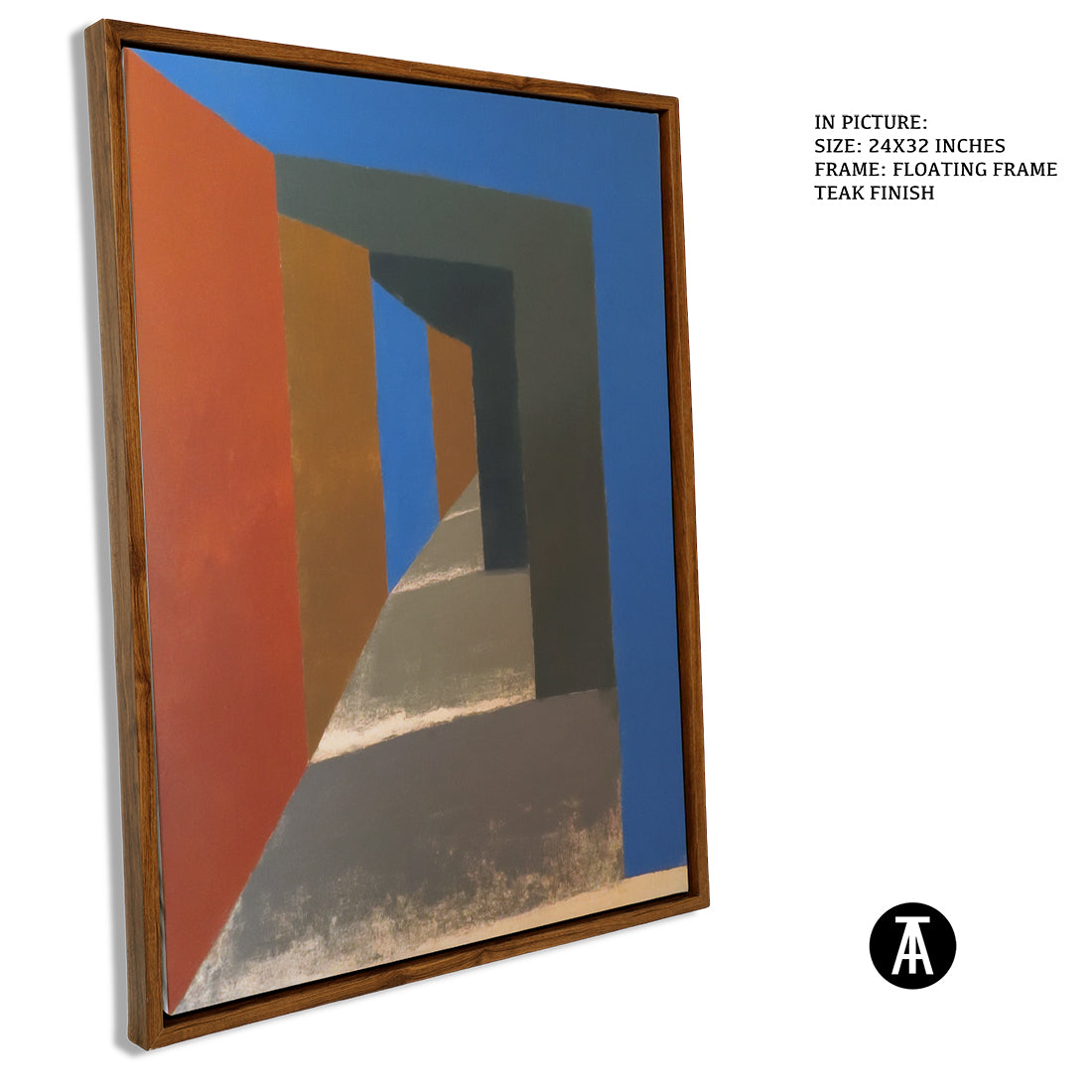 Artwork in Floating Frame