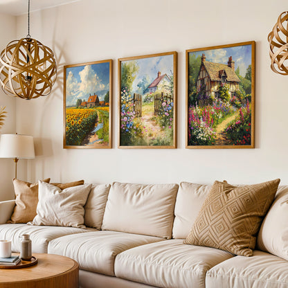Gallery Wall Set in Lifestyle Setting