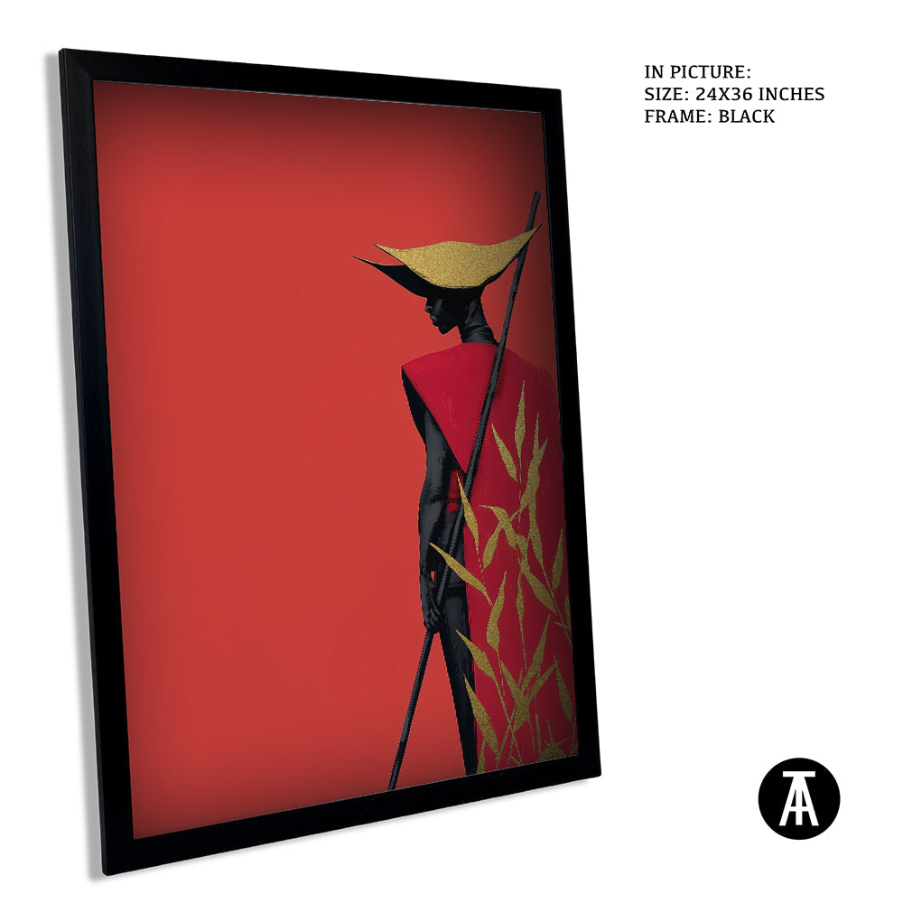 Artwork in Black Frame