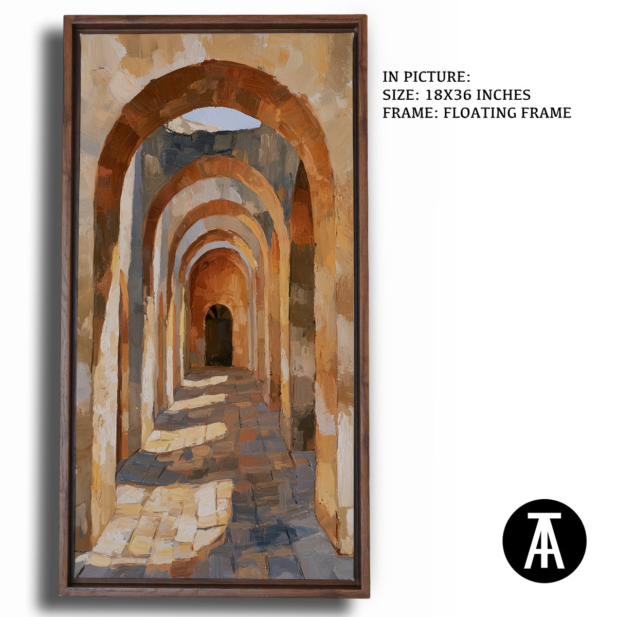 Artwork in Floating Frame