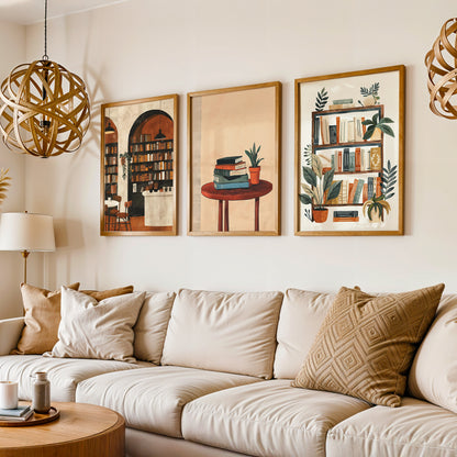 Gallery Wall Set in Lifestyle Setting