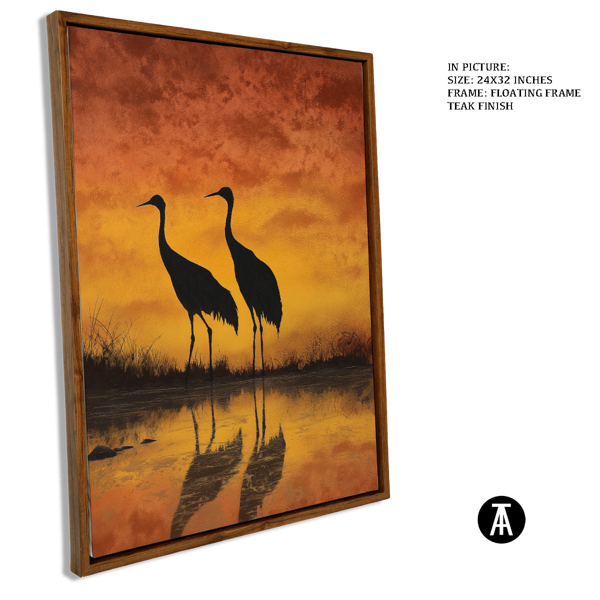 Artwork in Floating Frame