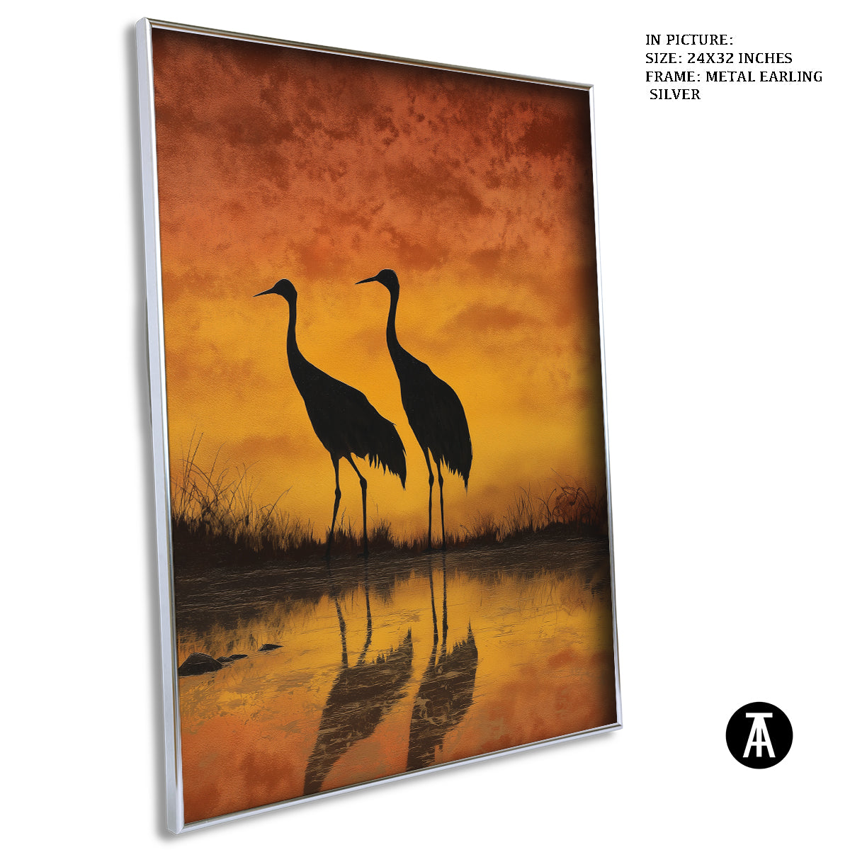 Artwork in Black Frame