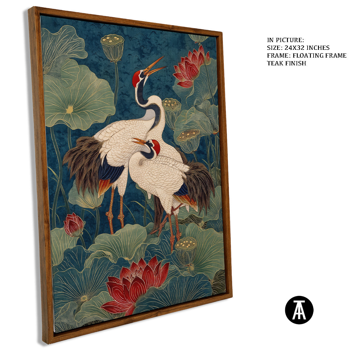 Artwork in Floating Frame