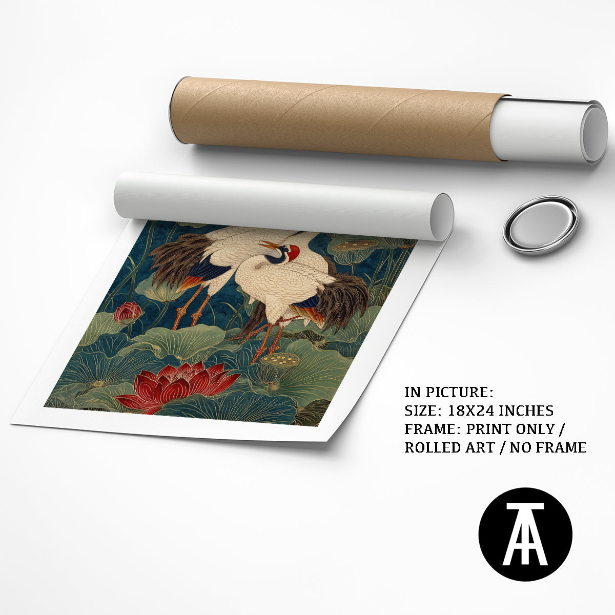 Artwork as Print Only or Rolled Art