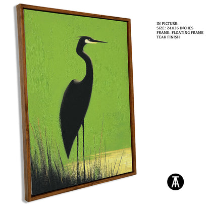 Sample Artwork in Floating Frame