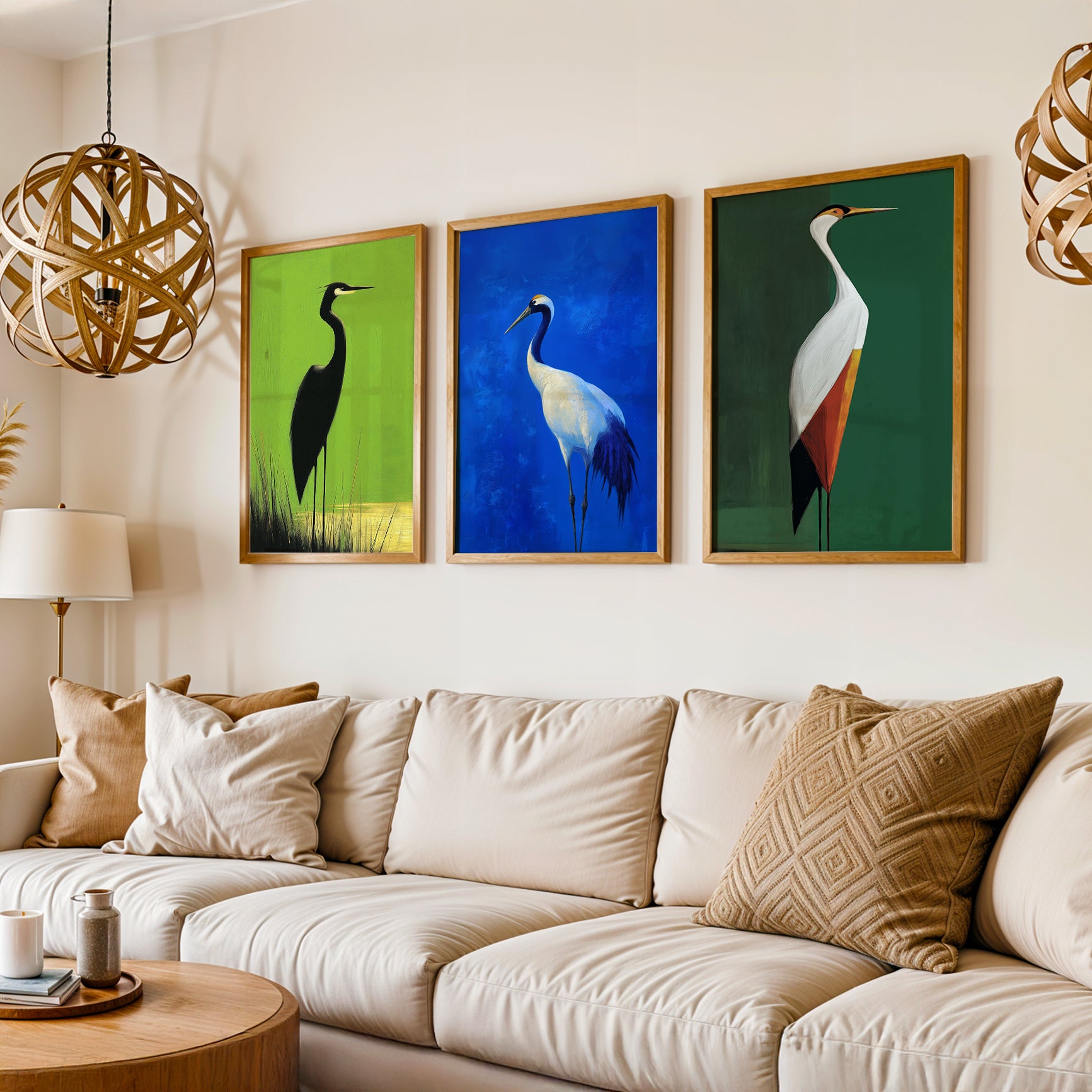 Gallery Wall Set in Lifestyle Setting