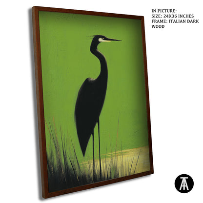 Sample Artwork in Italian Wood Framing Dark