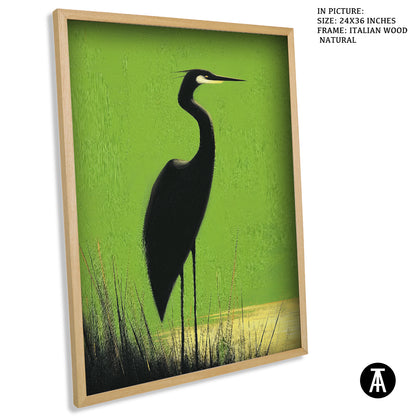 Sample Artwork in Italian Wood Framing Natural