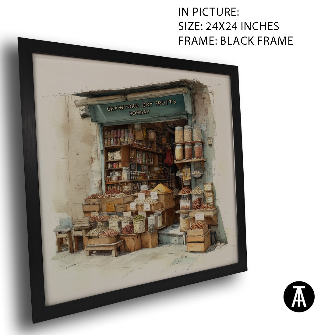Artwork in Black Frame
