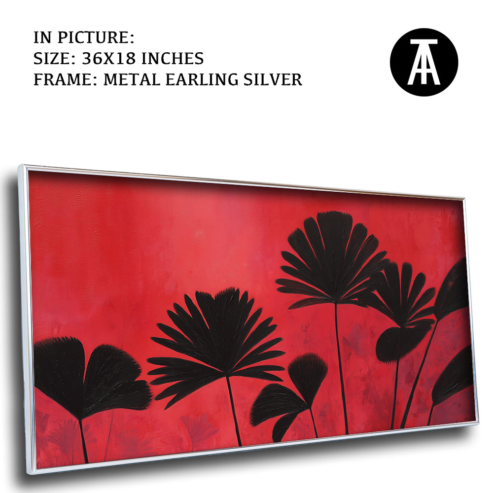 Artwork in Metal Earling Silver Frame