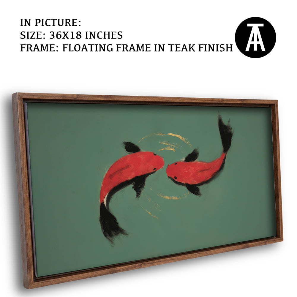 Artwork in Floating Frame
