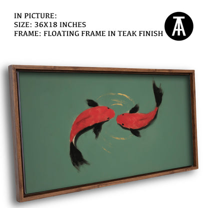 Artwork in Floating Frame