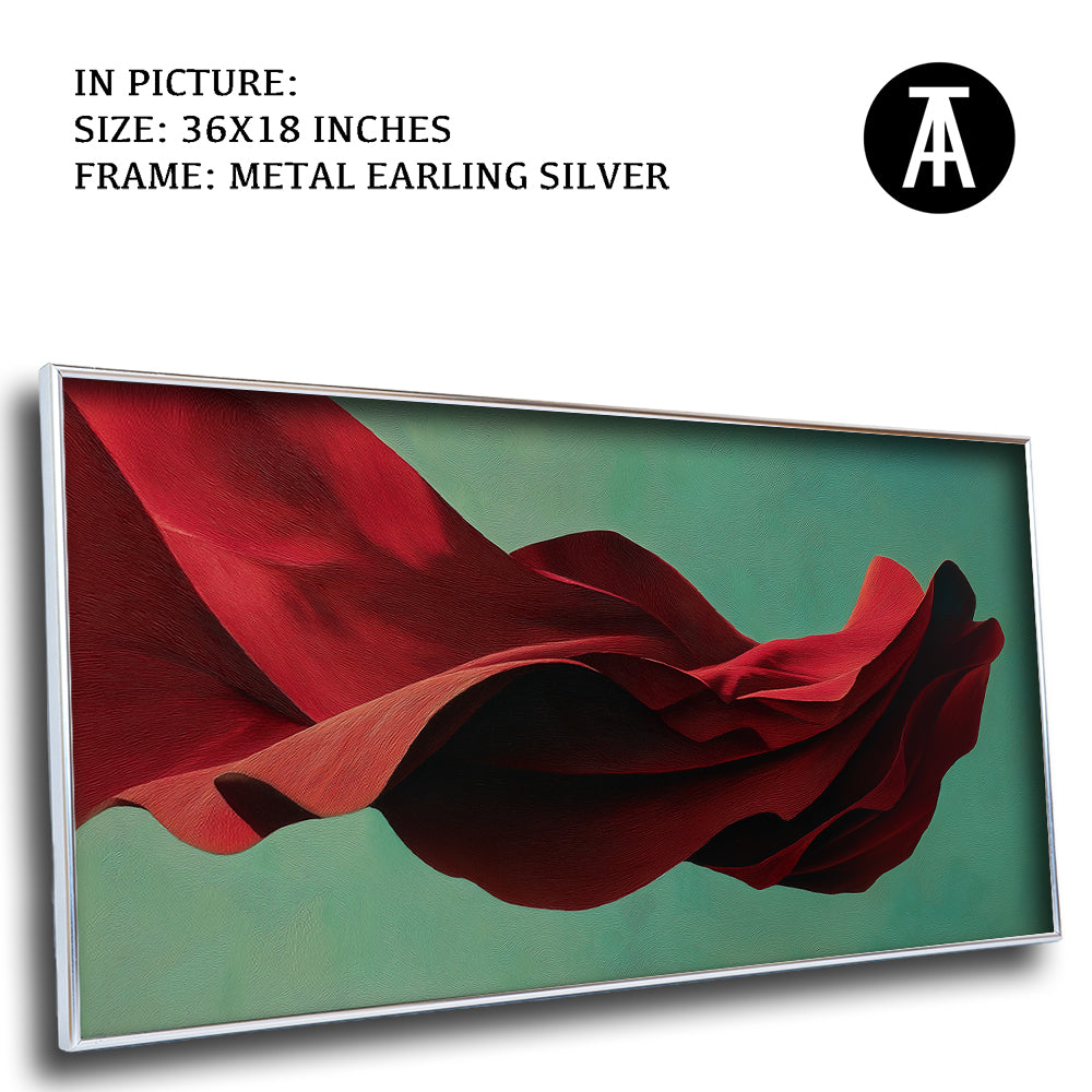 Artwork in Metal Earling Silver Frame