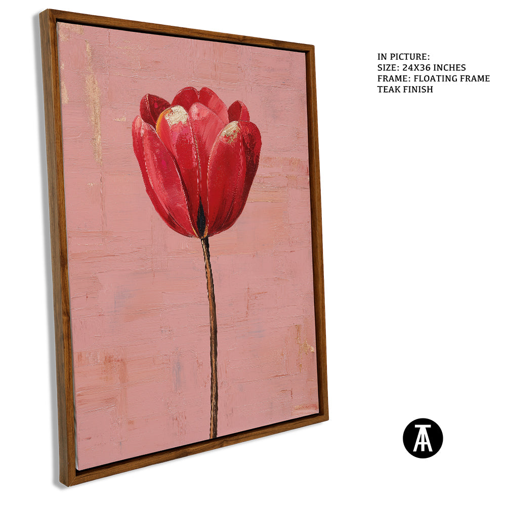 Crimson Tulip, Blush Calm by Mexico Majestica