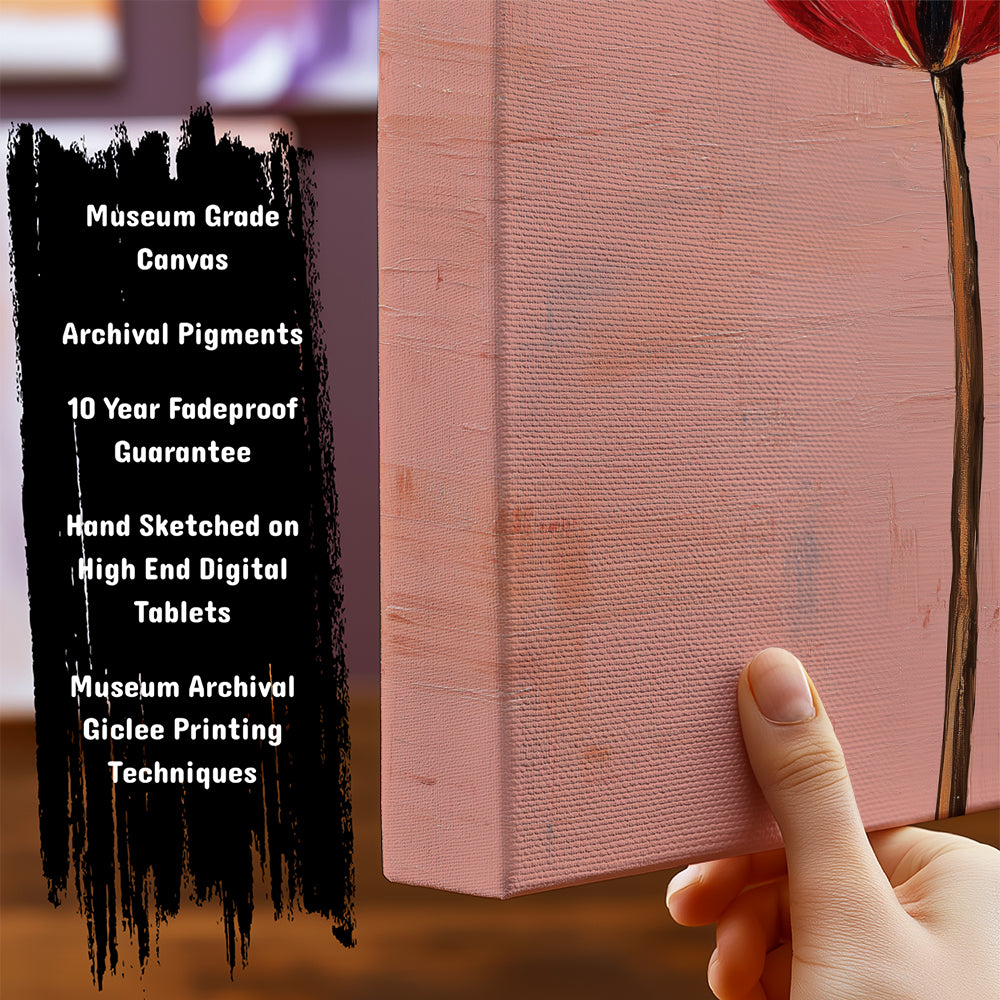 Crimson Tulip, Blush Calm by Mexico Majestica