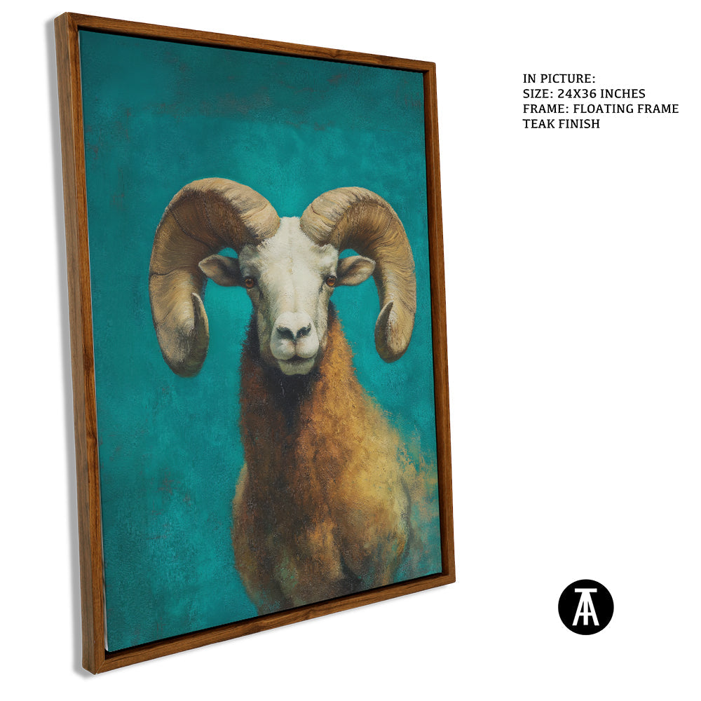 Artwork in Floating Frame