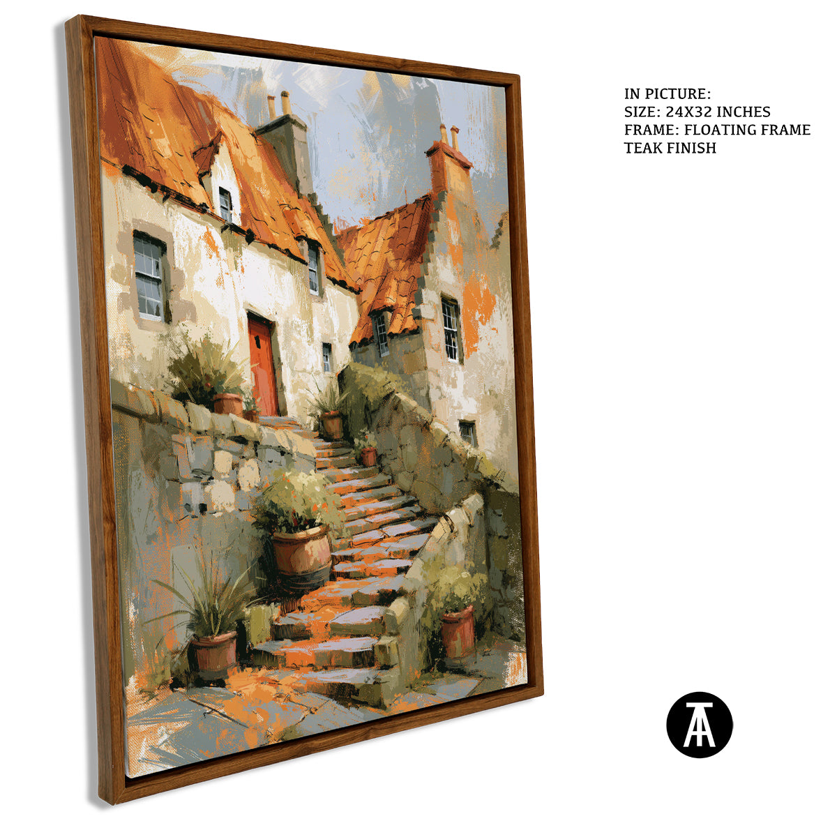Artwork in Floating Frame