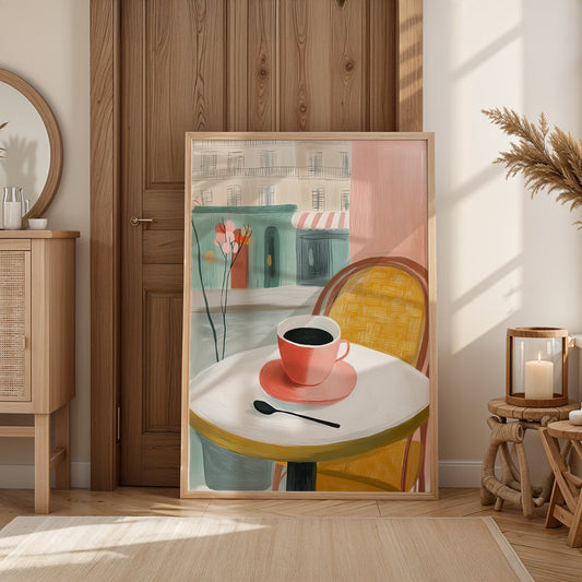 Painting in a Lifestyle Setting