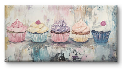 Cupcakes by Pompidou Moderne | Painting for Living Room