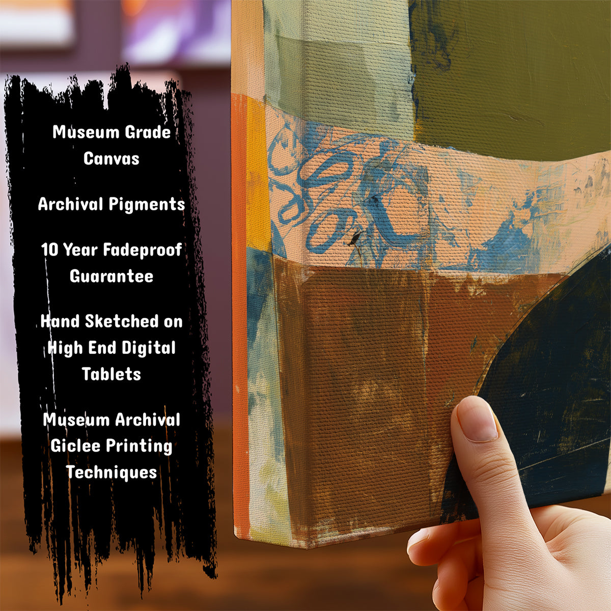 Information about Abstract Art Print