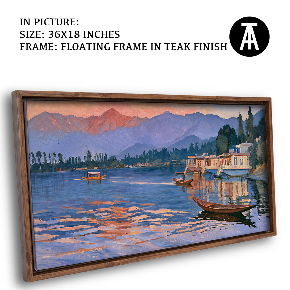 Artwork in Floating Frame