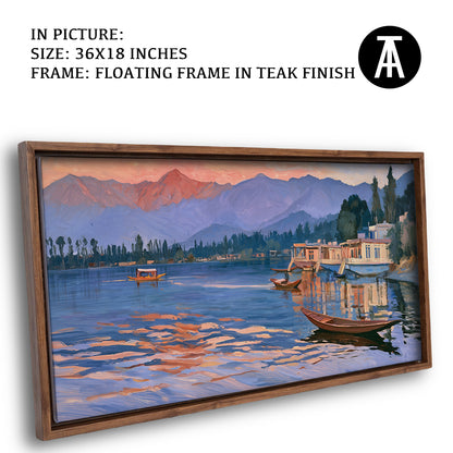 Artwork in Floating Frame