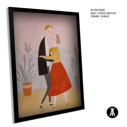 Artwork in Black Frame