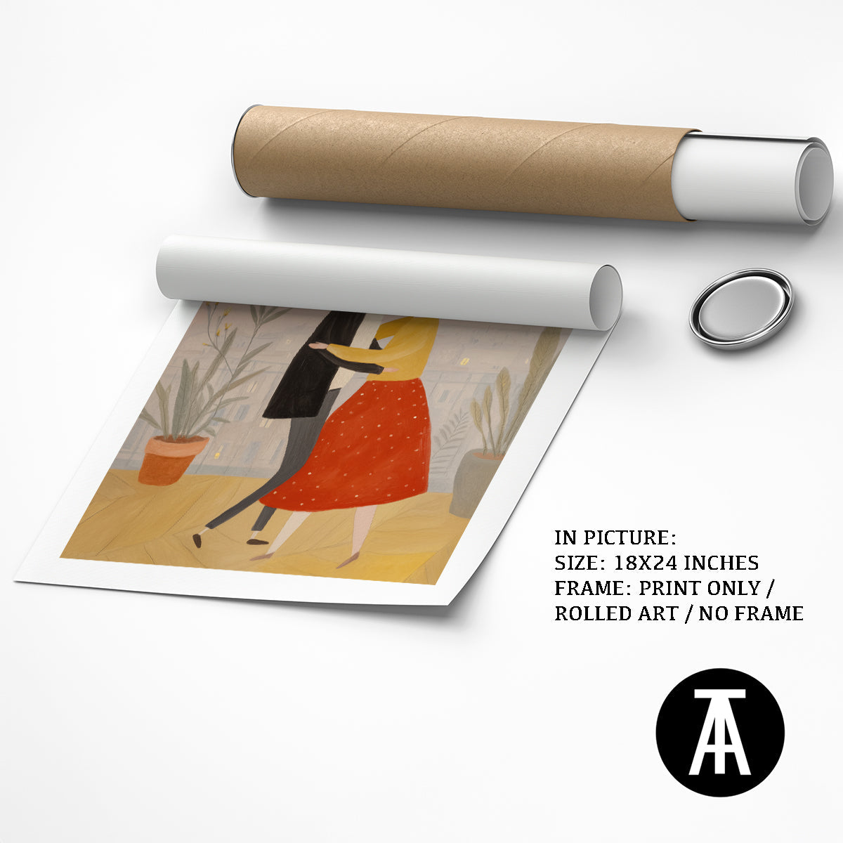 Artwork as Print Only or Rolled Art