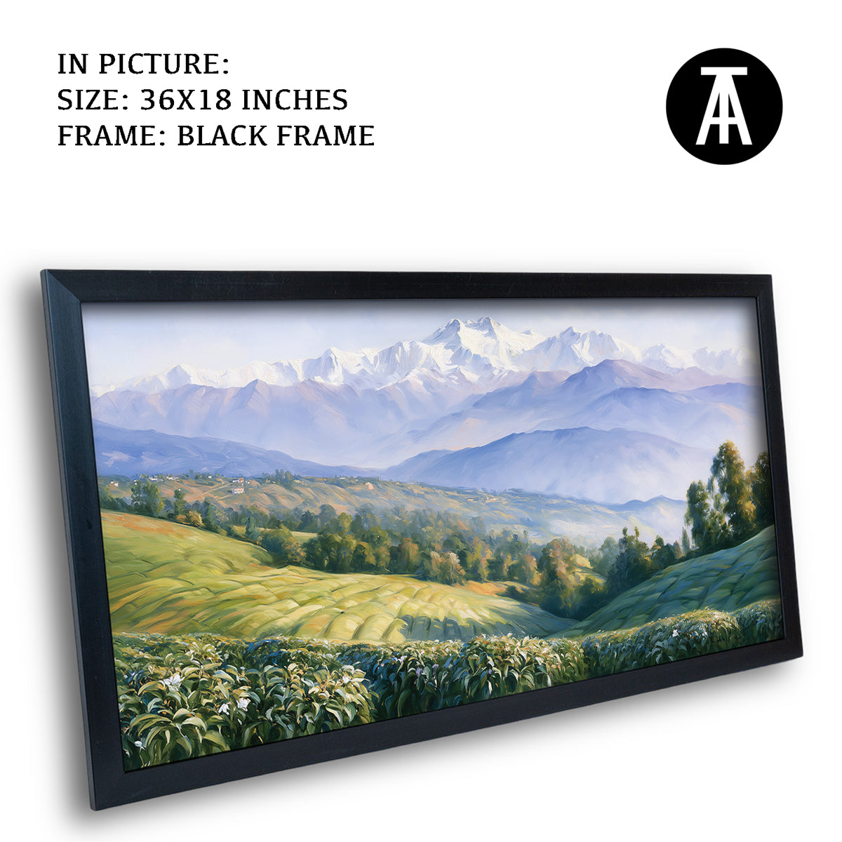 Artwork in Black Frame