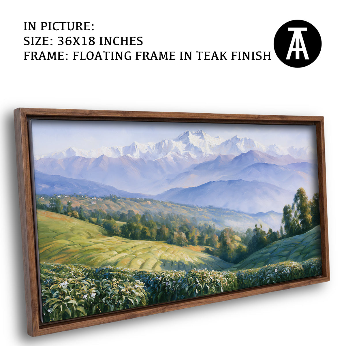 Artwork in Floating Frame