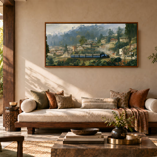 Indian Artwork in a Lifestyle Setting