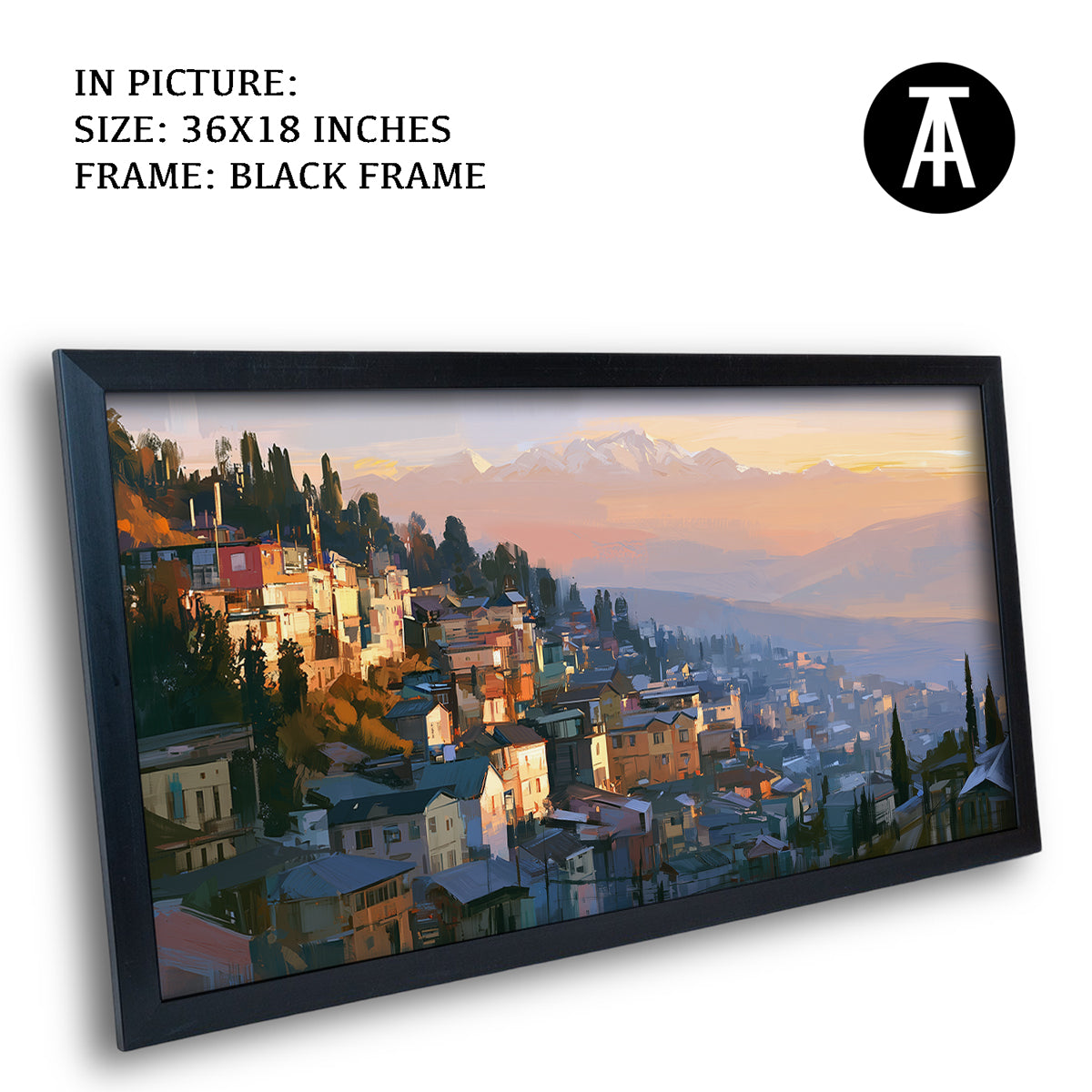 Artwork in Black Frame