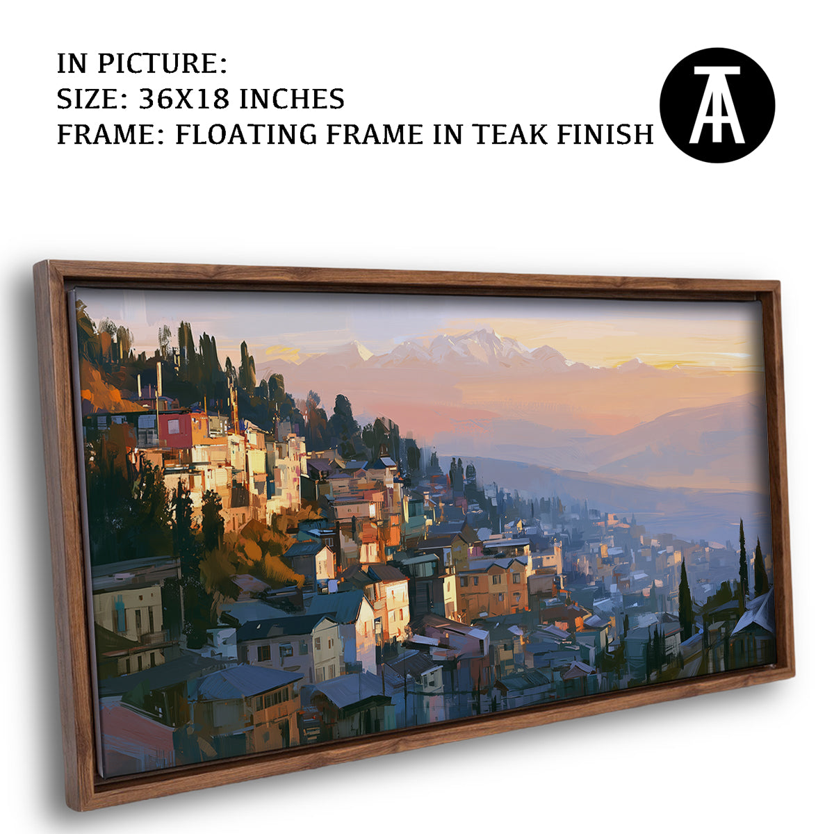 Artwork in Floating Frame