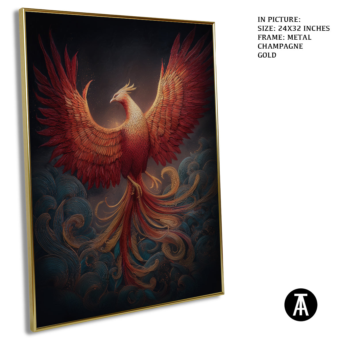 Dark Phoenix - Feng Shui Art