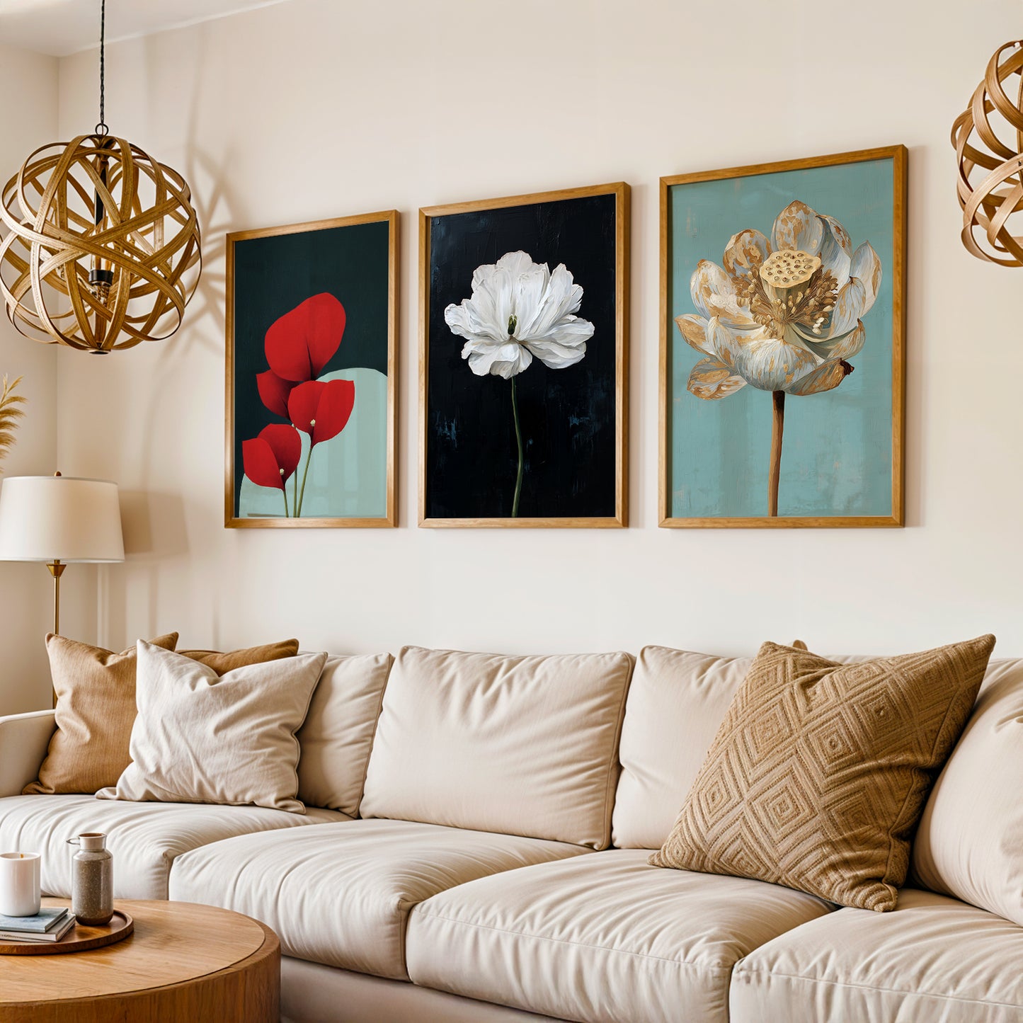Gallery Wall Set in Lifestyle Setting
