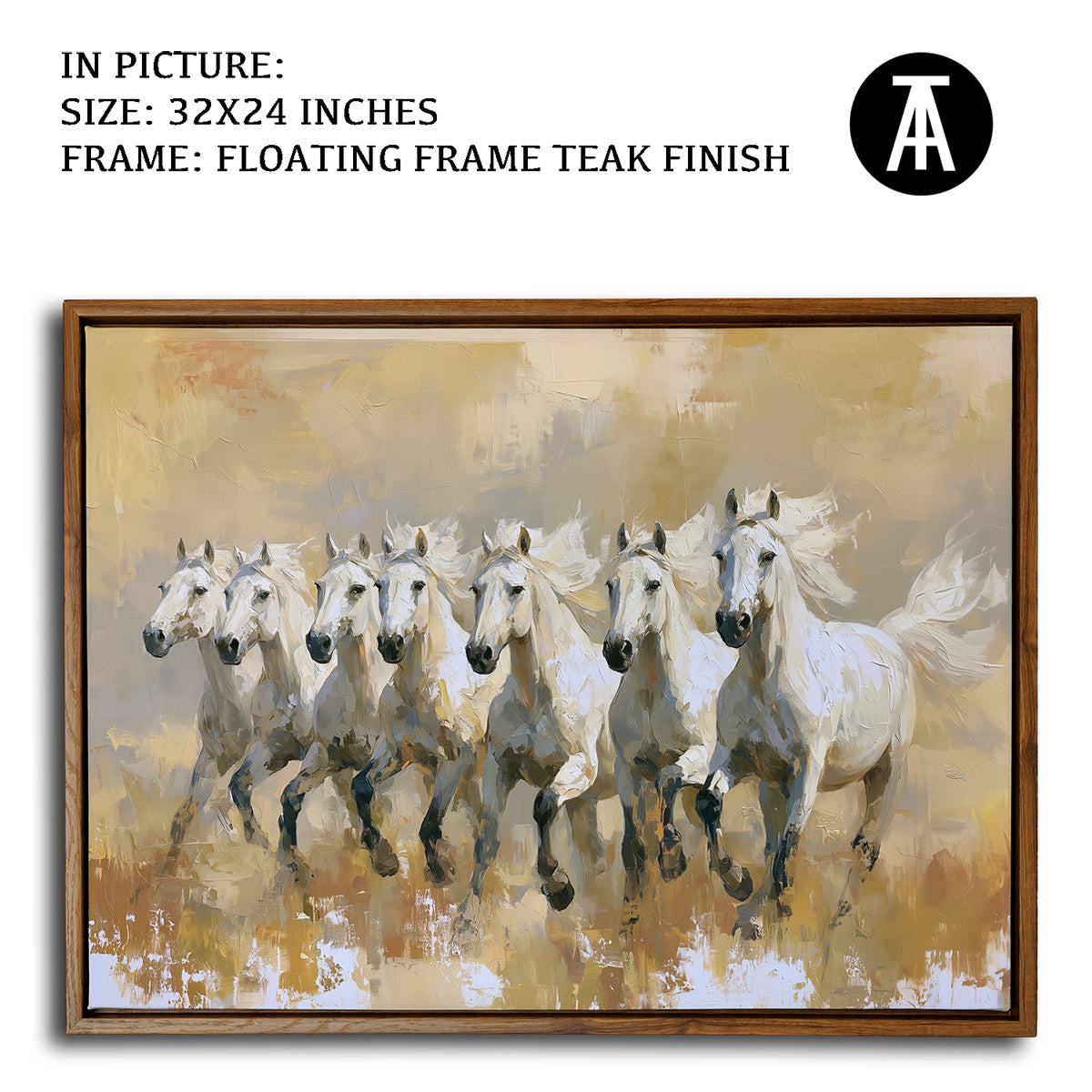Artwork in Floating Frame