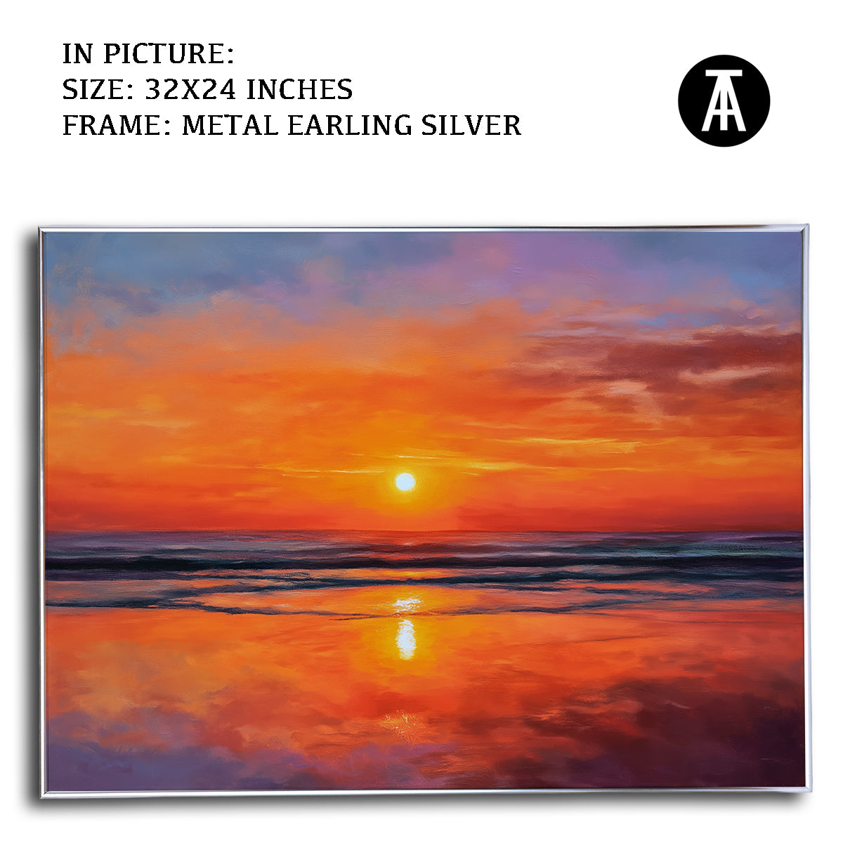 Artwork in Black Frame