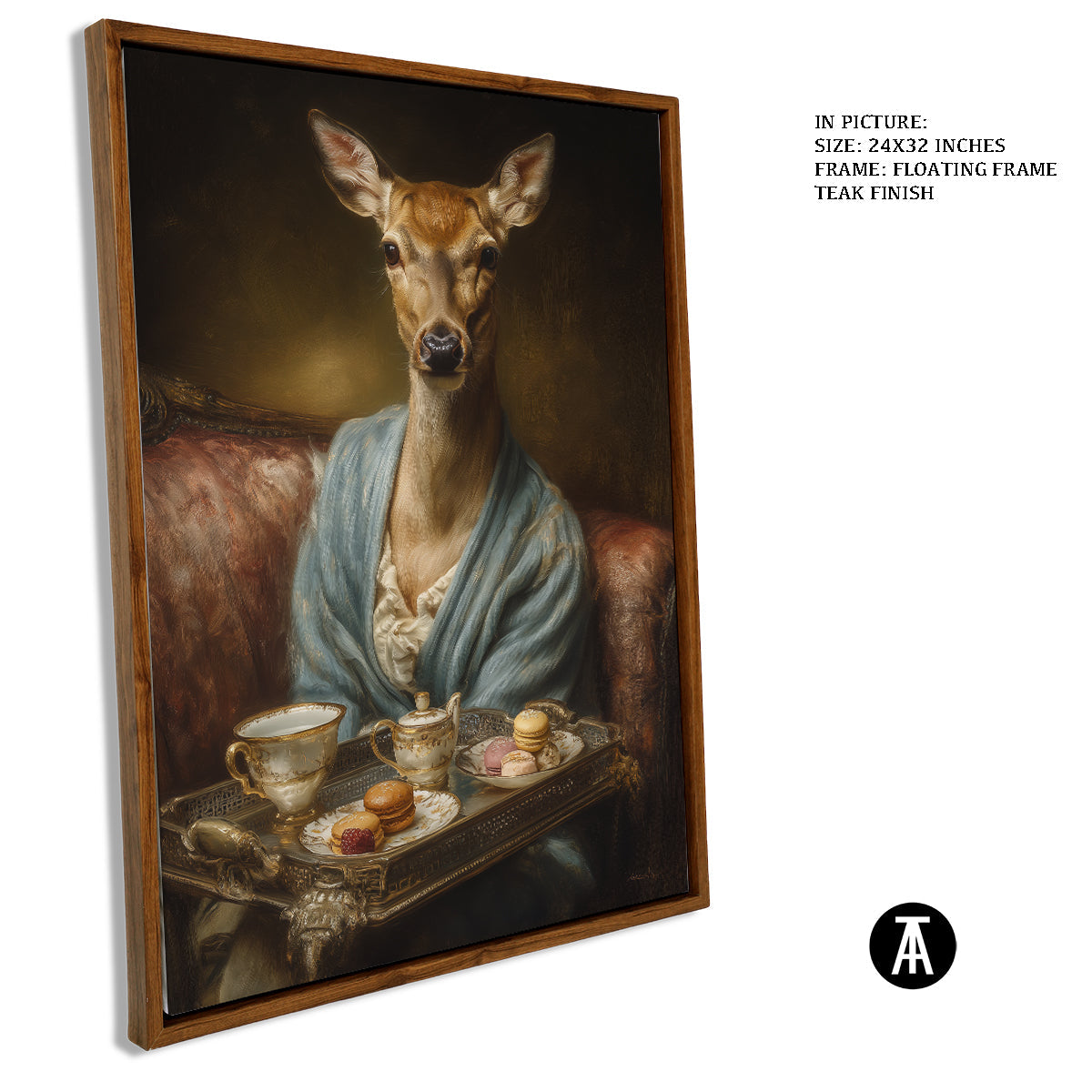 Artwork in Floating Frame