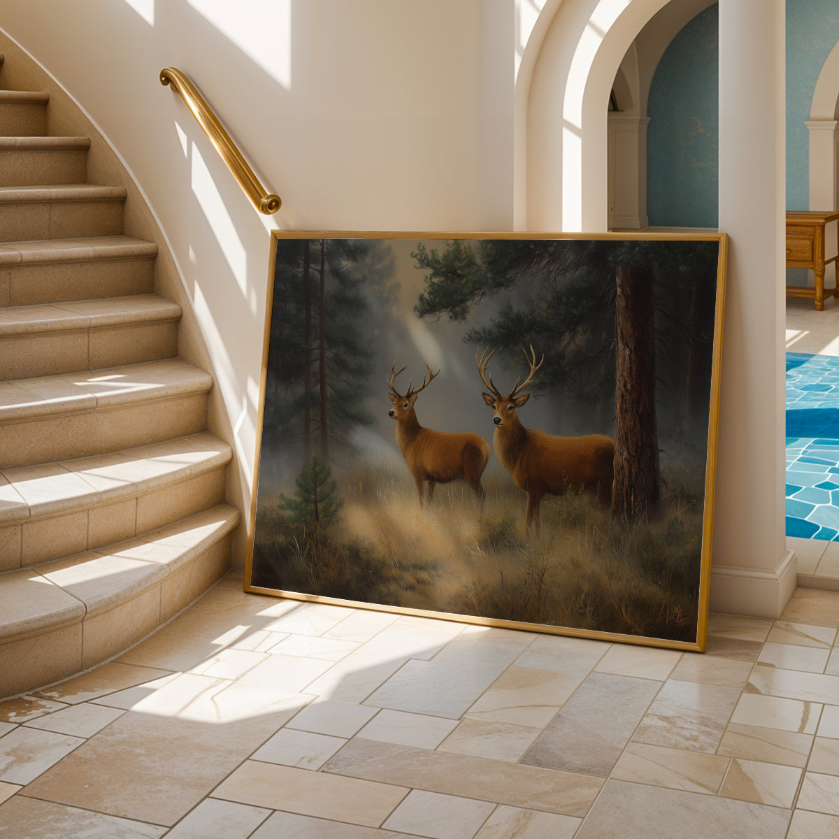 Vaastu Painting in a Lifestyle Setting