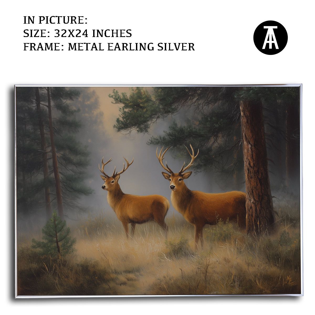 Artwork in Black Frame