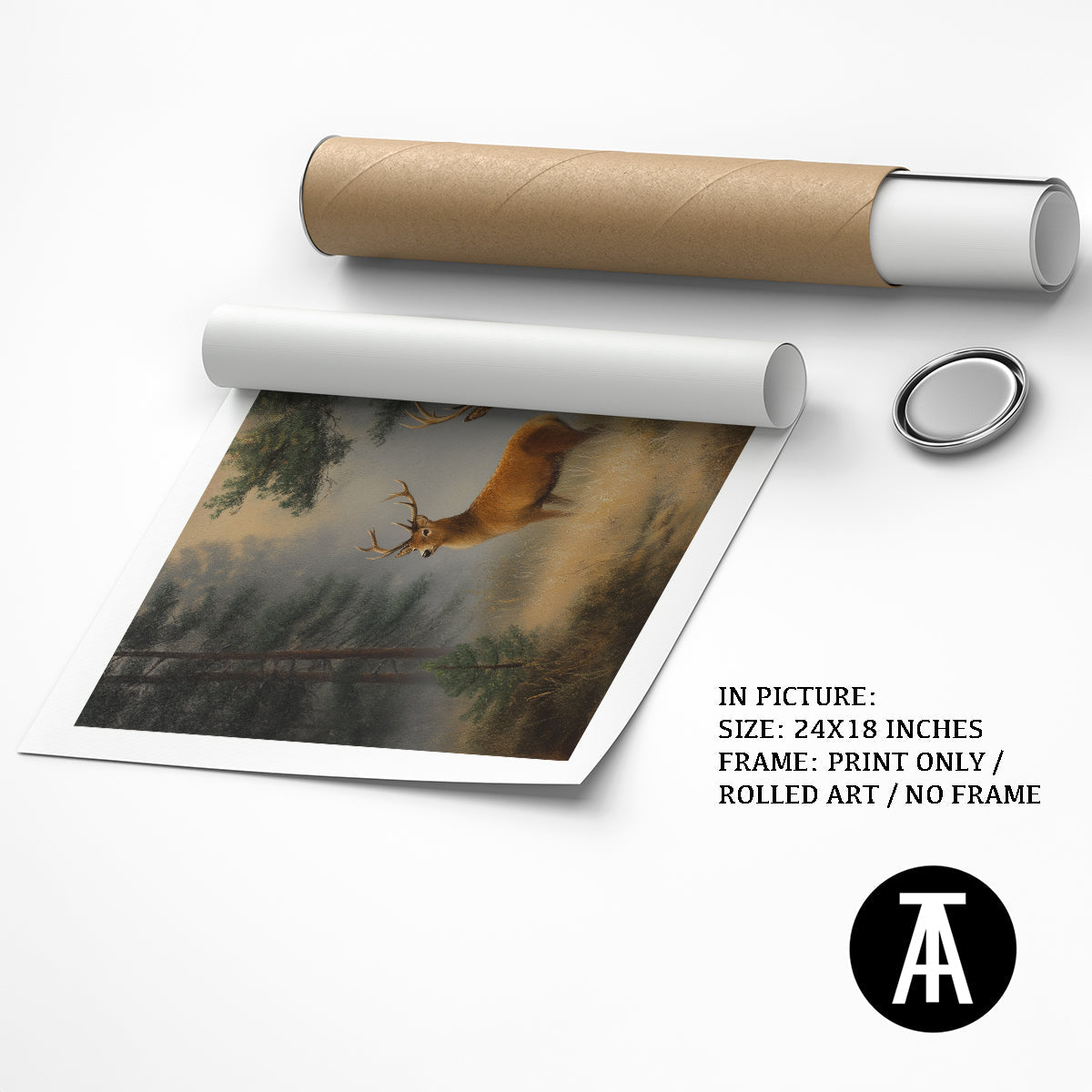 Artwork as Print Only or Rolled Art