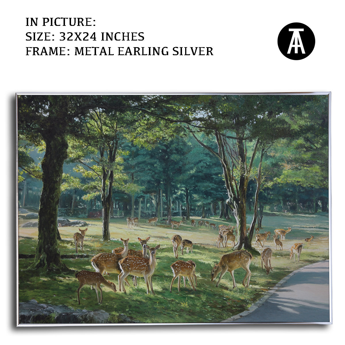 Artwork in Black Frame