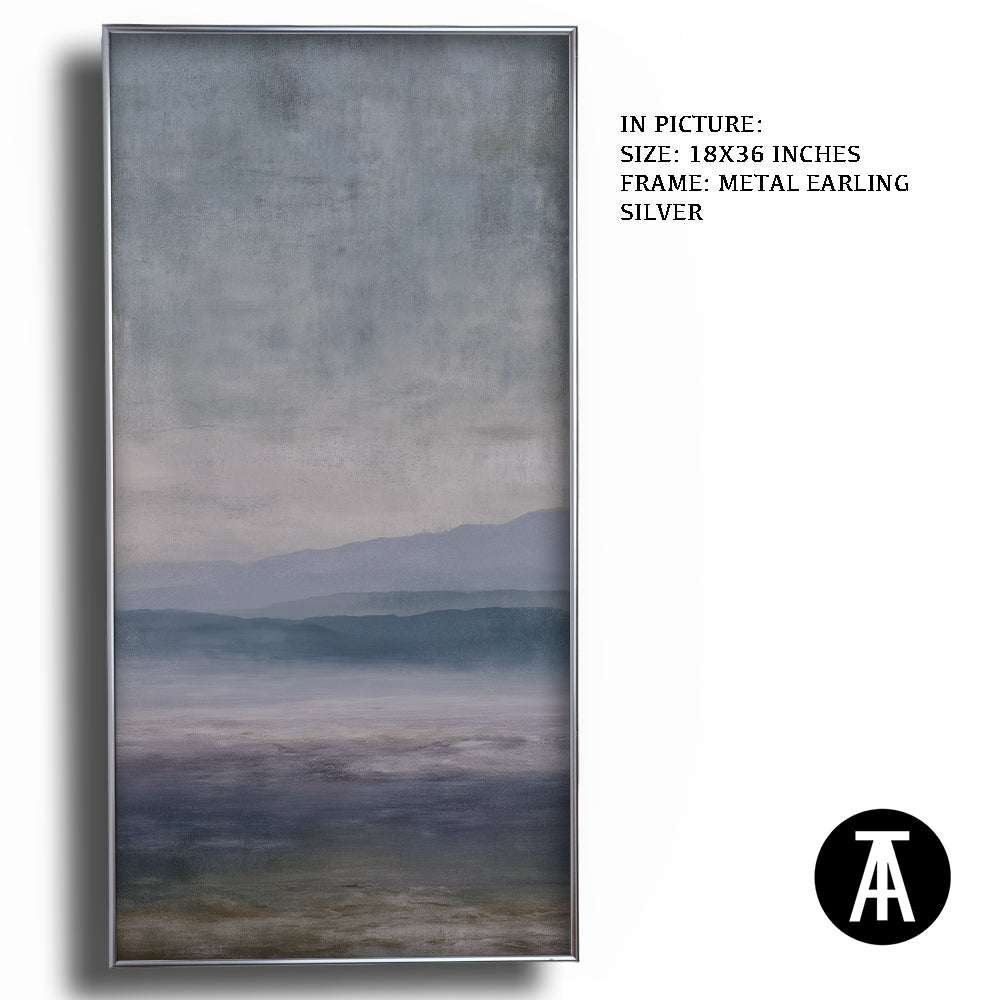 Artwork in Metal Earling Silver Frame