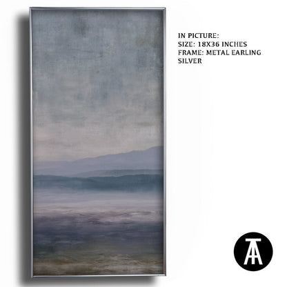 Artwork in Metal Earling Silver Frame