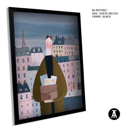 Artwork in Black Frame