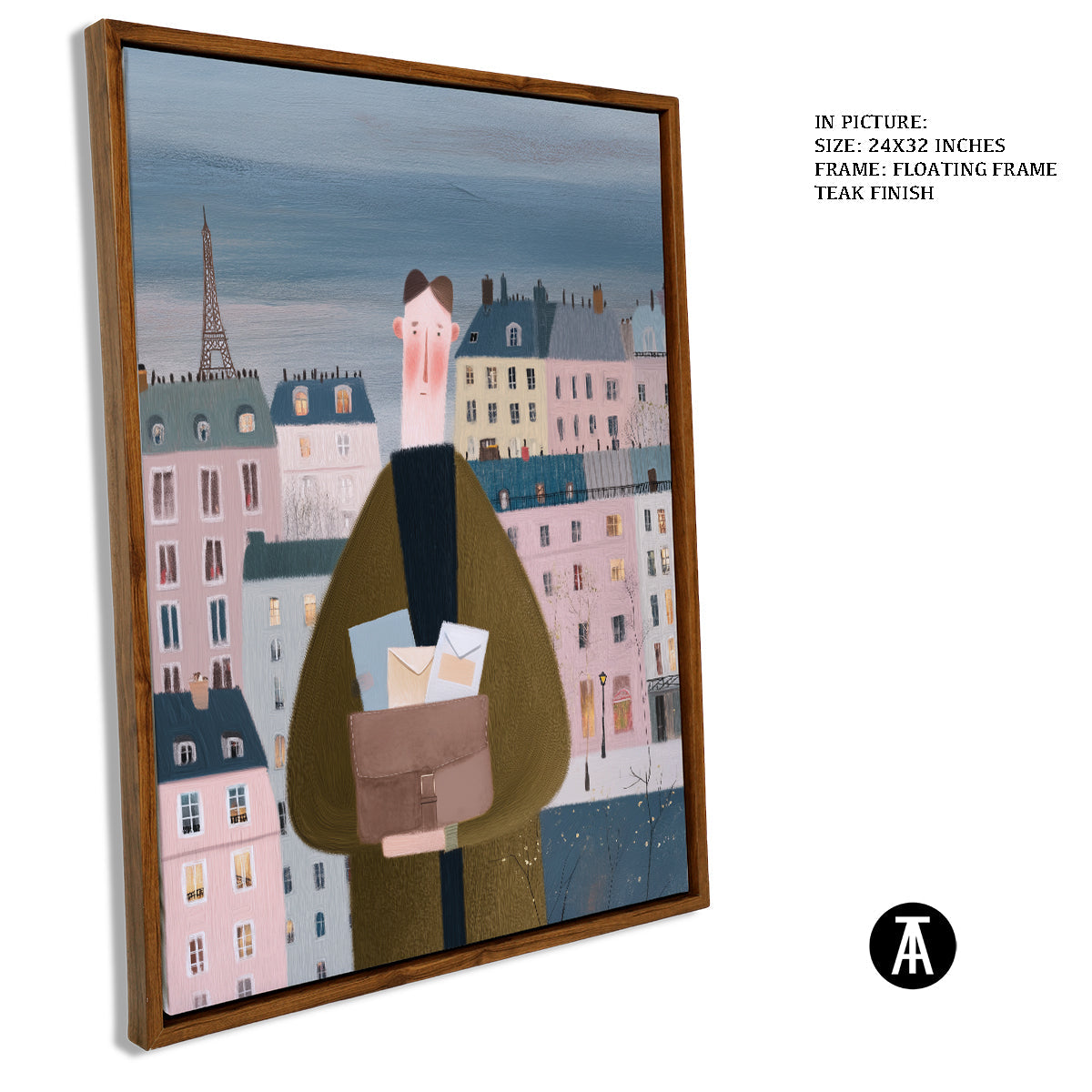 Artwork in Floating Frame