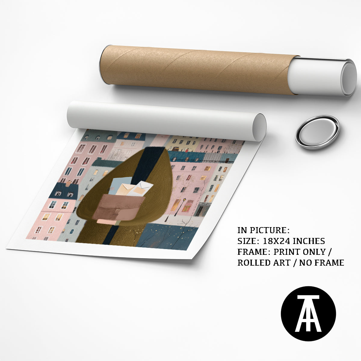 Artwork as Print Only or Rolled Art